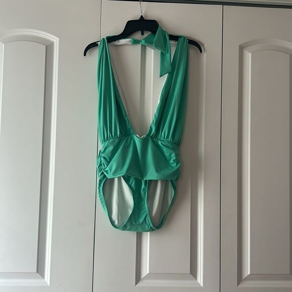 BANANA REPUBLIC TWISTED KNOT REMAKE SWIMSUIT Size Large - Picture 2 of 4